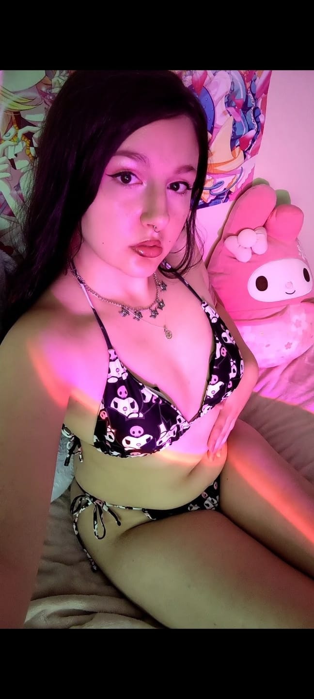 Customer photo review of Cute Sweet Devil Bikini Set