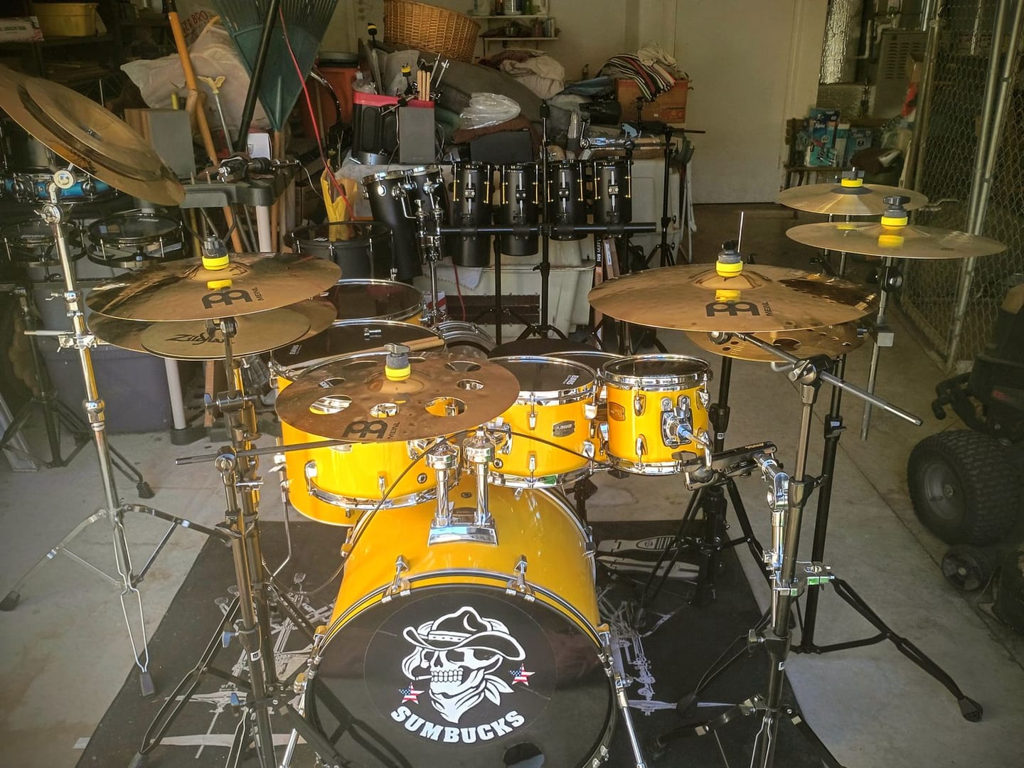 Customer photo review of Beatello Carbon Steel Octabons Drum With Hardware
