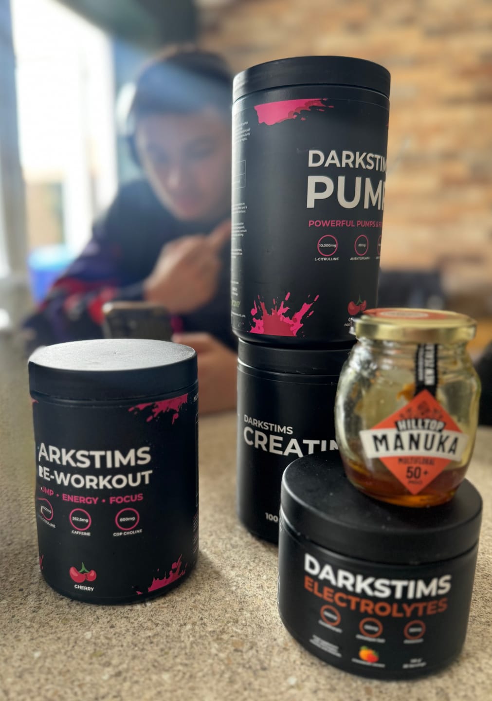 Customer photo review of Darkstims Electrolytes