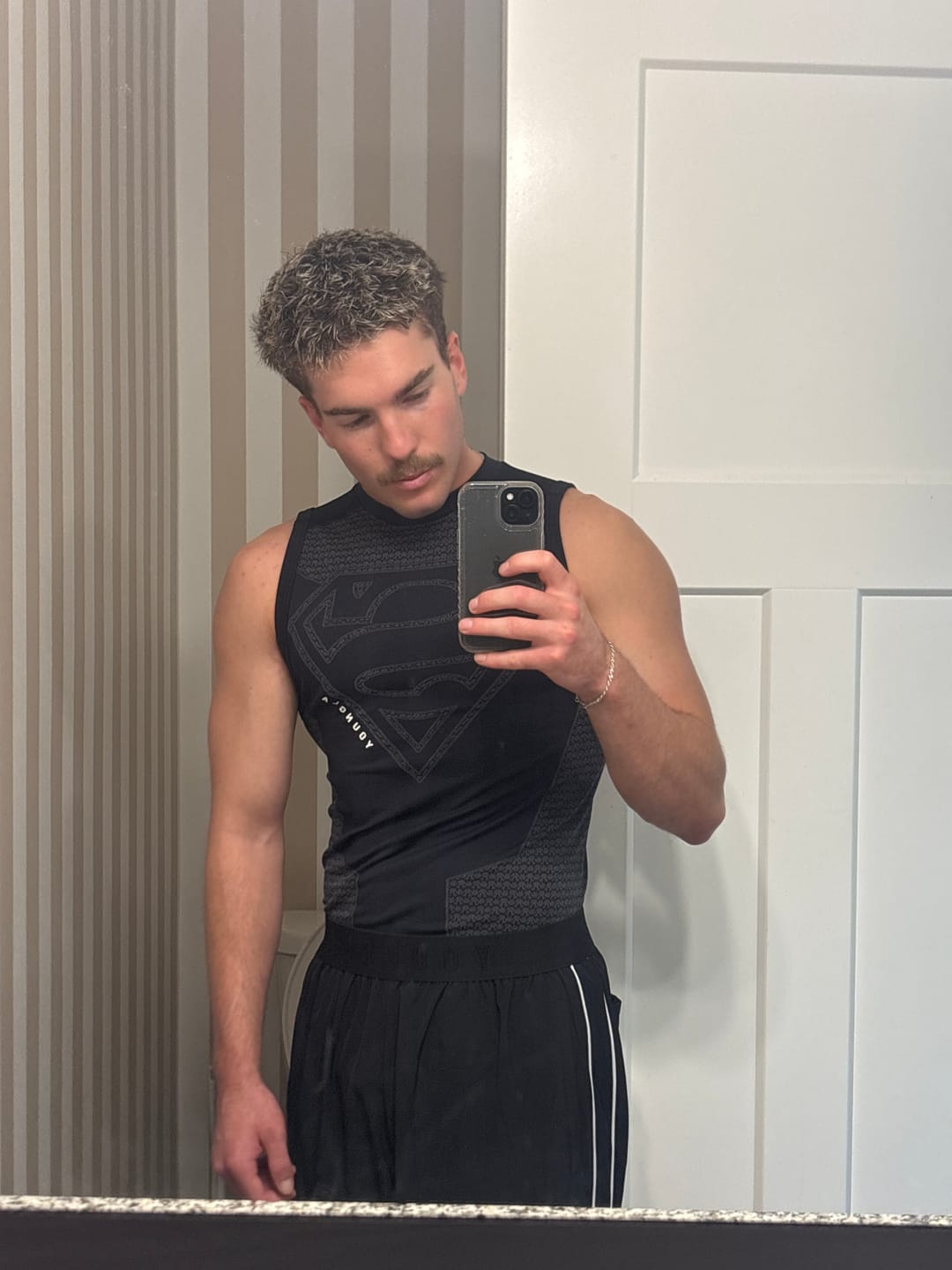 Customer photo review of 3047 - Superman Compression Tanks
