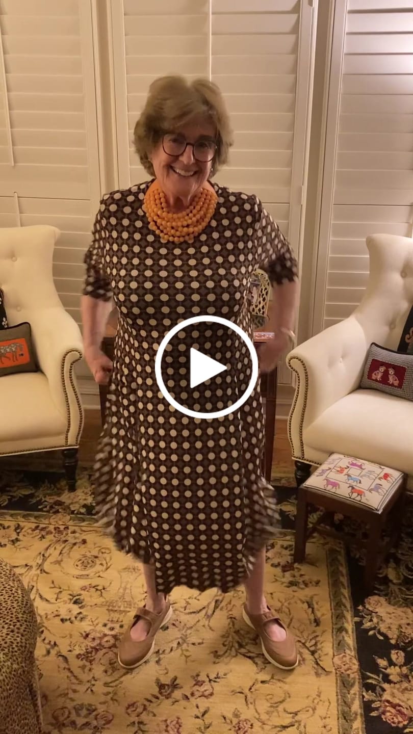 Customer video review of Dolly Cocoon Dress, Groove
