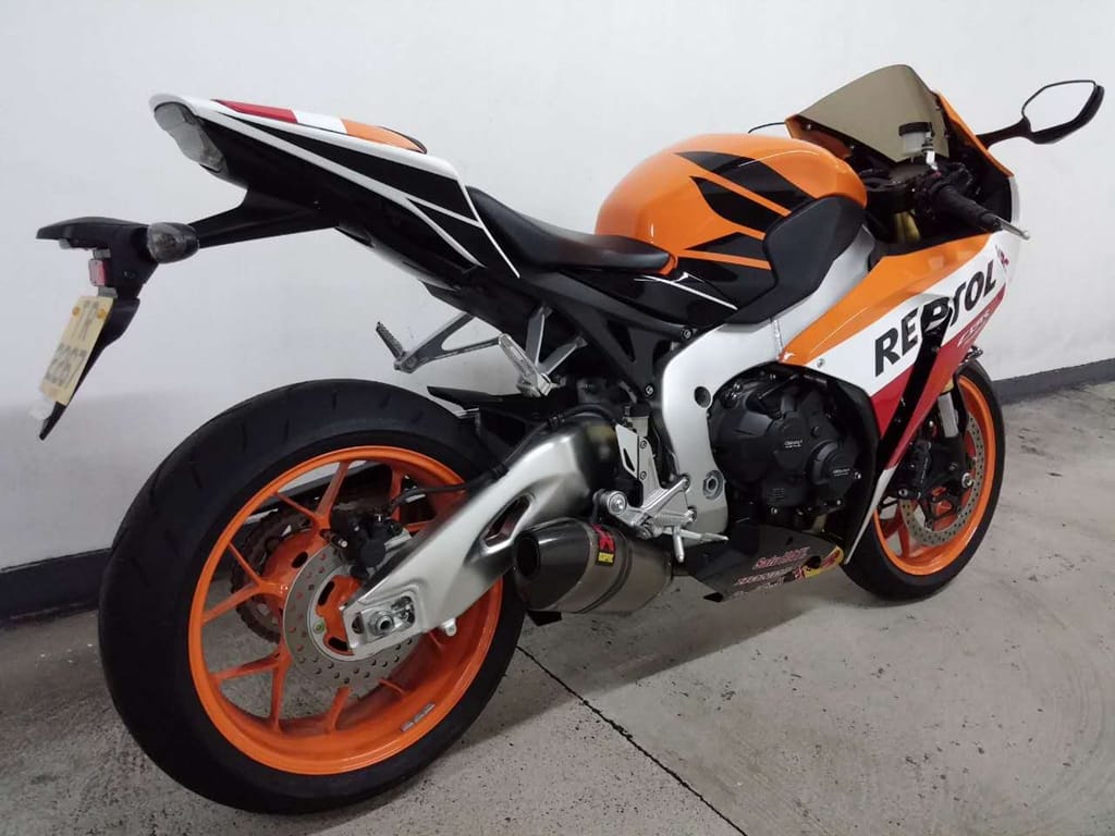 Customer photo review of Candy Red Fairing Kit for HONDA CBR1000RR 2006 2007