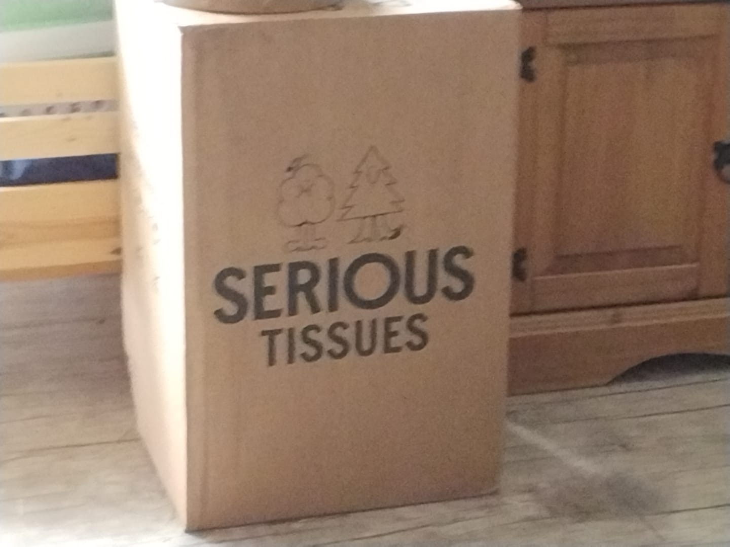 Customer photo review of 100% Recycled Toilet Paper