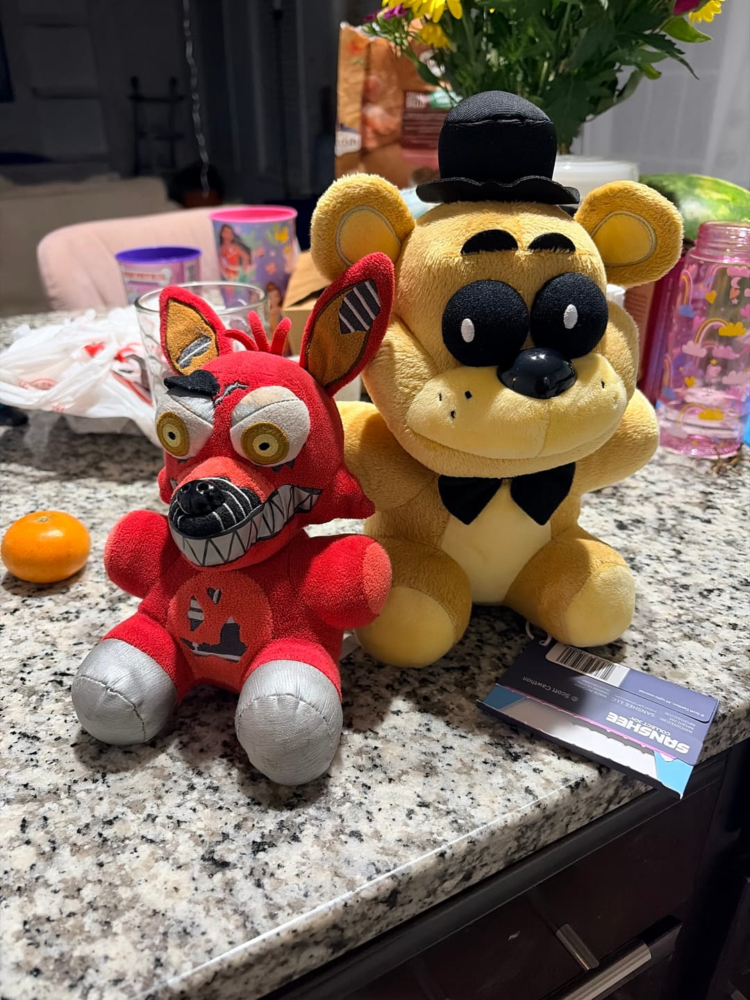Customer photo review of Five Nights at Freddy's - Golden Freddy Collector's Pin