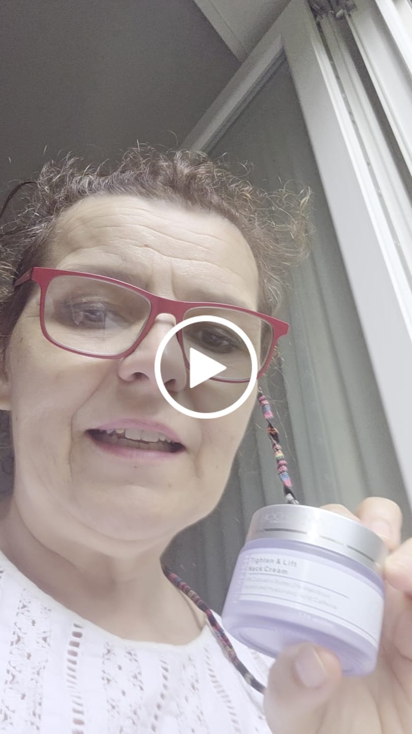 Customer video review of Crema Collo Liftante & Rassodante - Biochroma