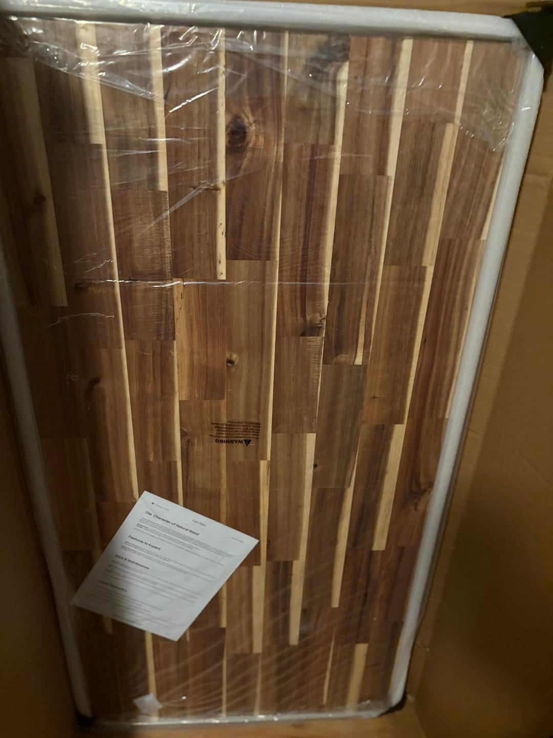 Customer photo review of Desk Table Top