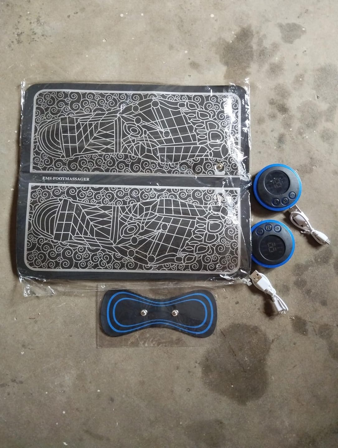 Customer photo review of Foot and Body Massager