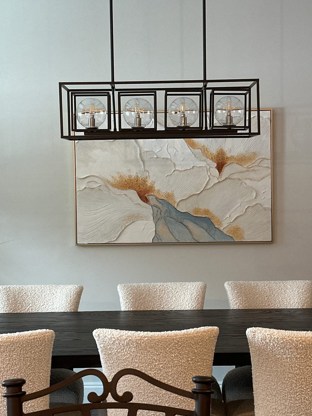 Customer photo review of Aurora - Floral Textured Wall Art