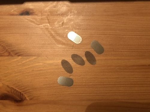 Customer photo review of Replacement Screens for XS GO 2020 model (6-Pack)