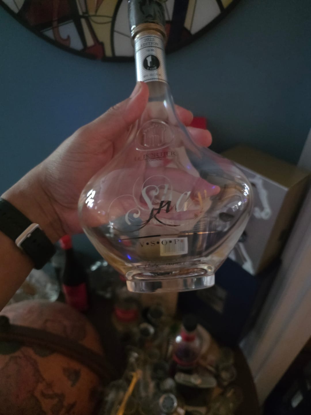 Customer photo review of Le Portier Shay VSOP Shannon Sharpe Cognac