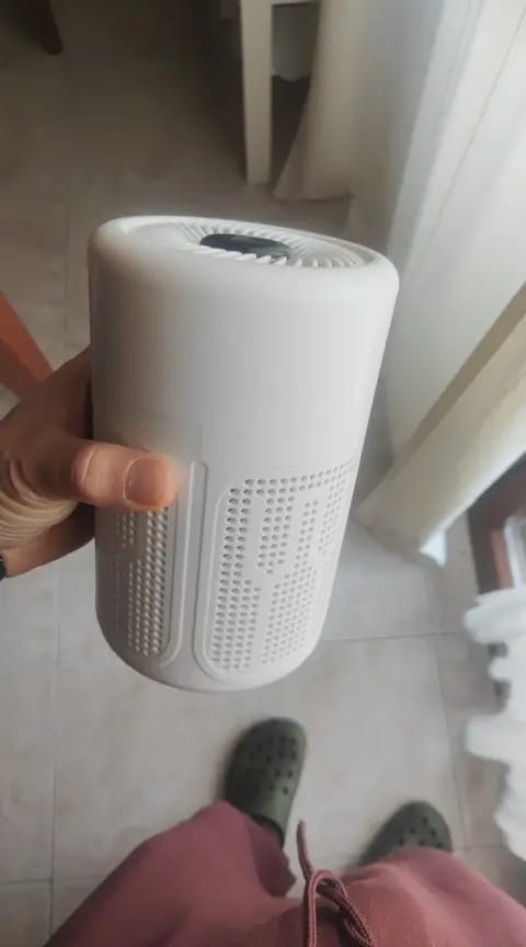 Customer photo review of AirPur™ | Purificateur d’air ionique contre la poussière, le pollen et les allergènes