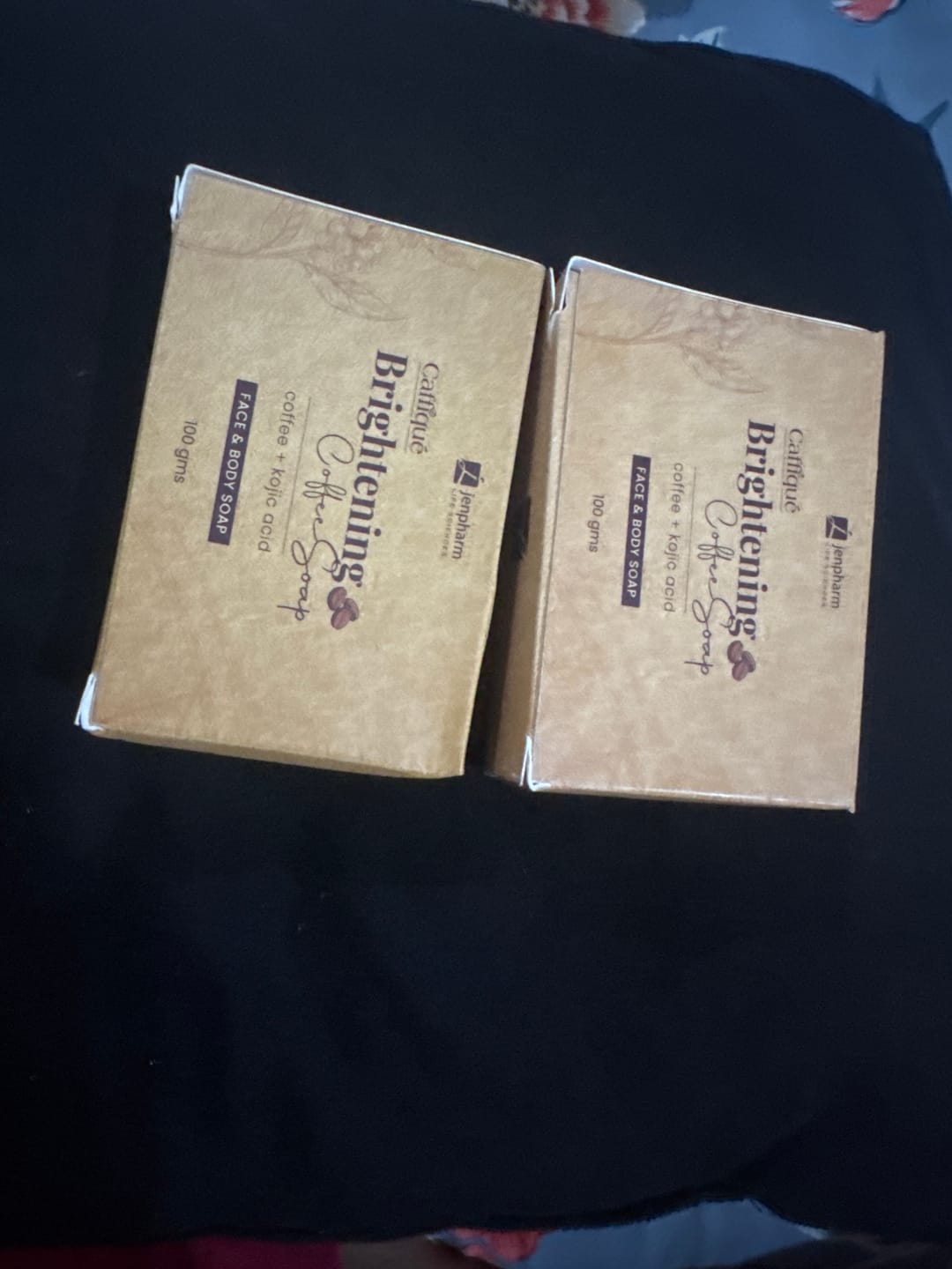 Customer photo review of Brightening Coffee Soap