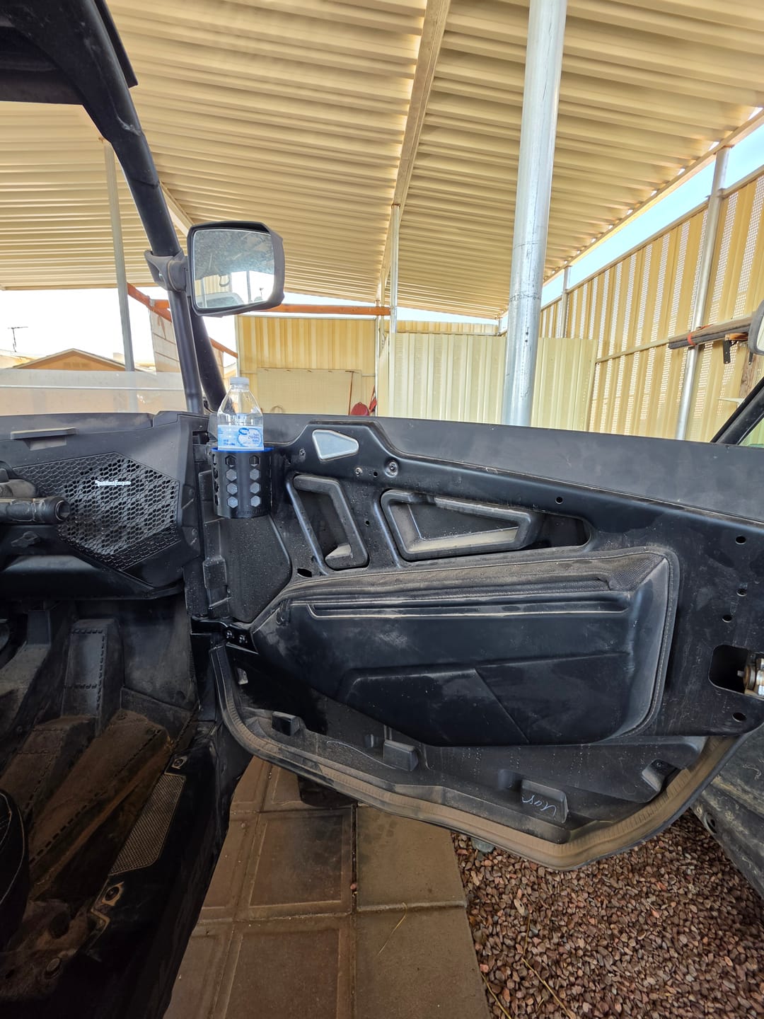 Customer photo review of Door-Mounted Cup Holder — 2024-2026 Polaris RZR XP and XP S 1000 (Pair)