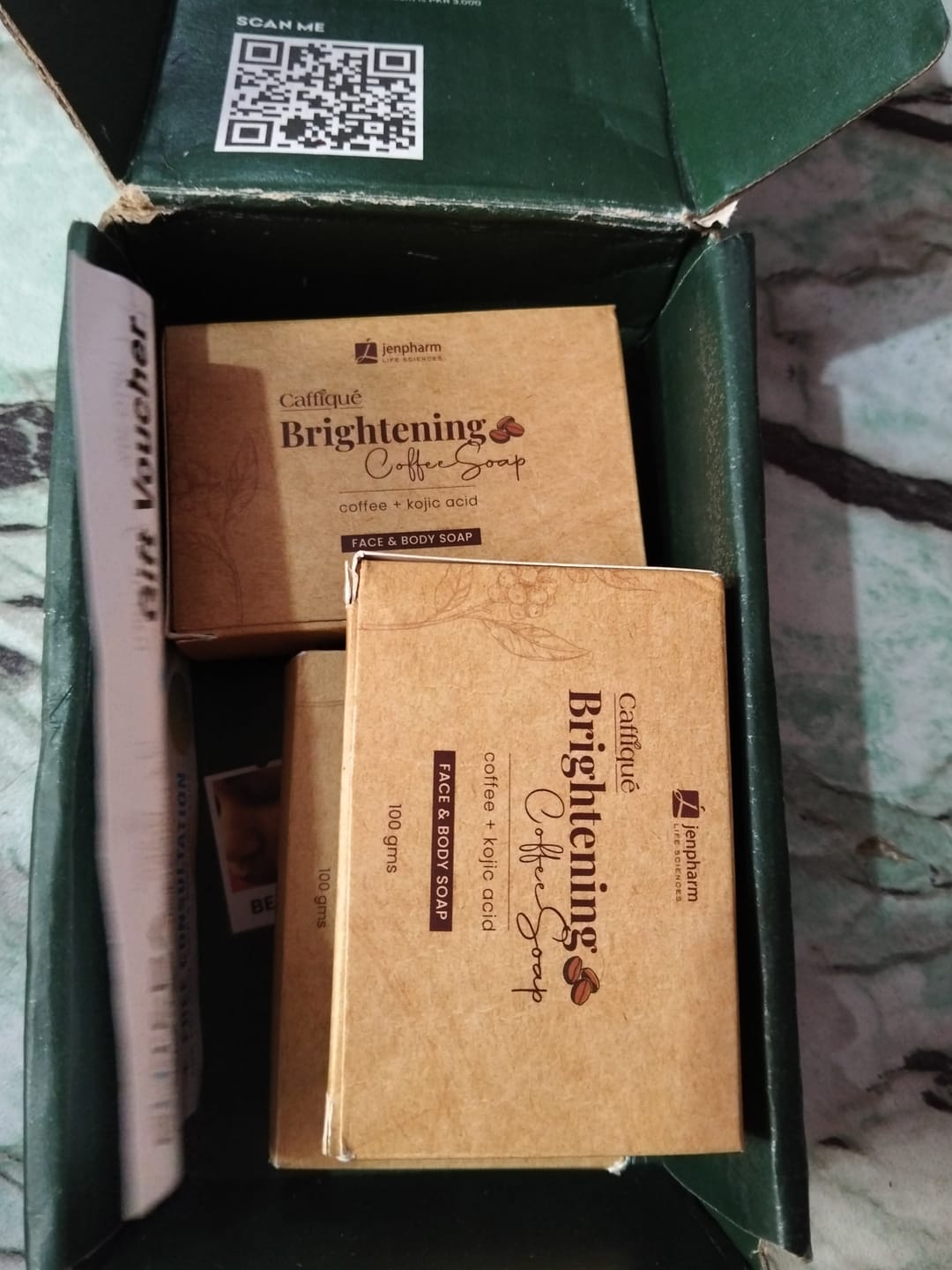 Customer photo review of Clarevo Anti Acne Soap