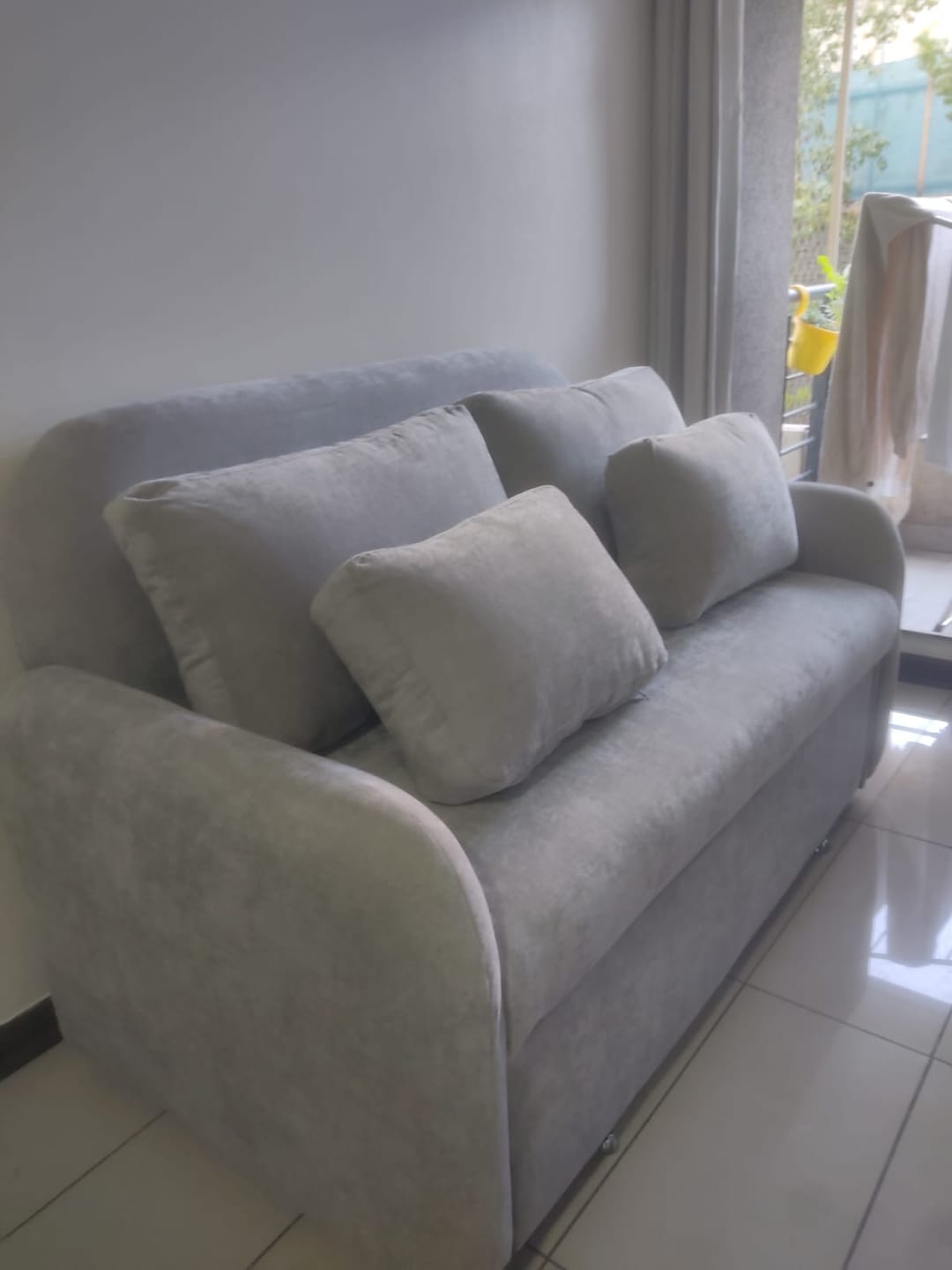 Customer photo review of Sofá cama Santorini