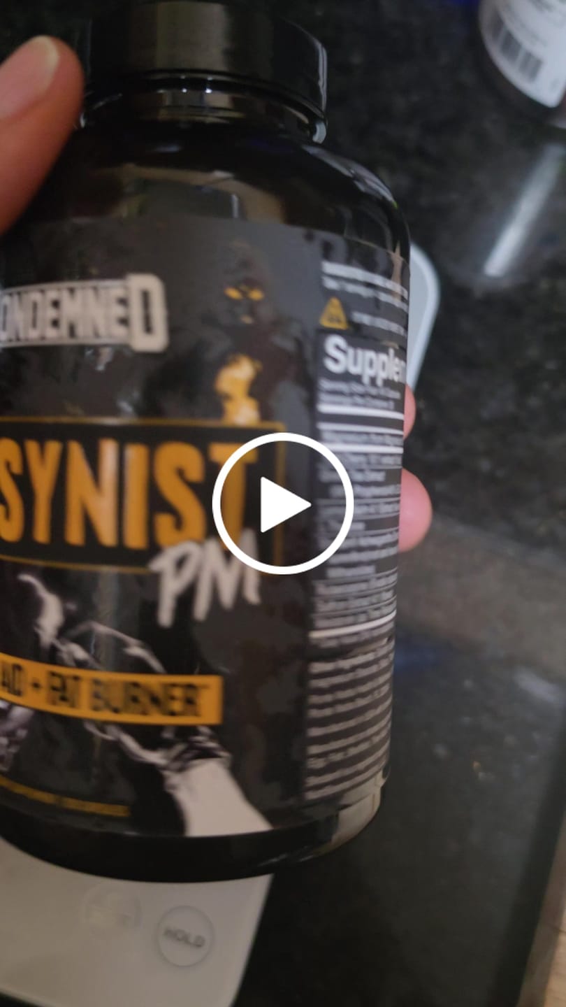 Customer video review of Arsynist PM Sleep Aid + Fat Burner