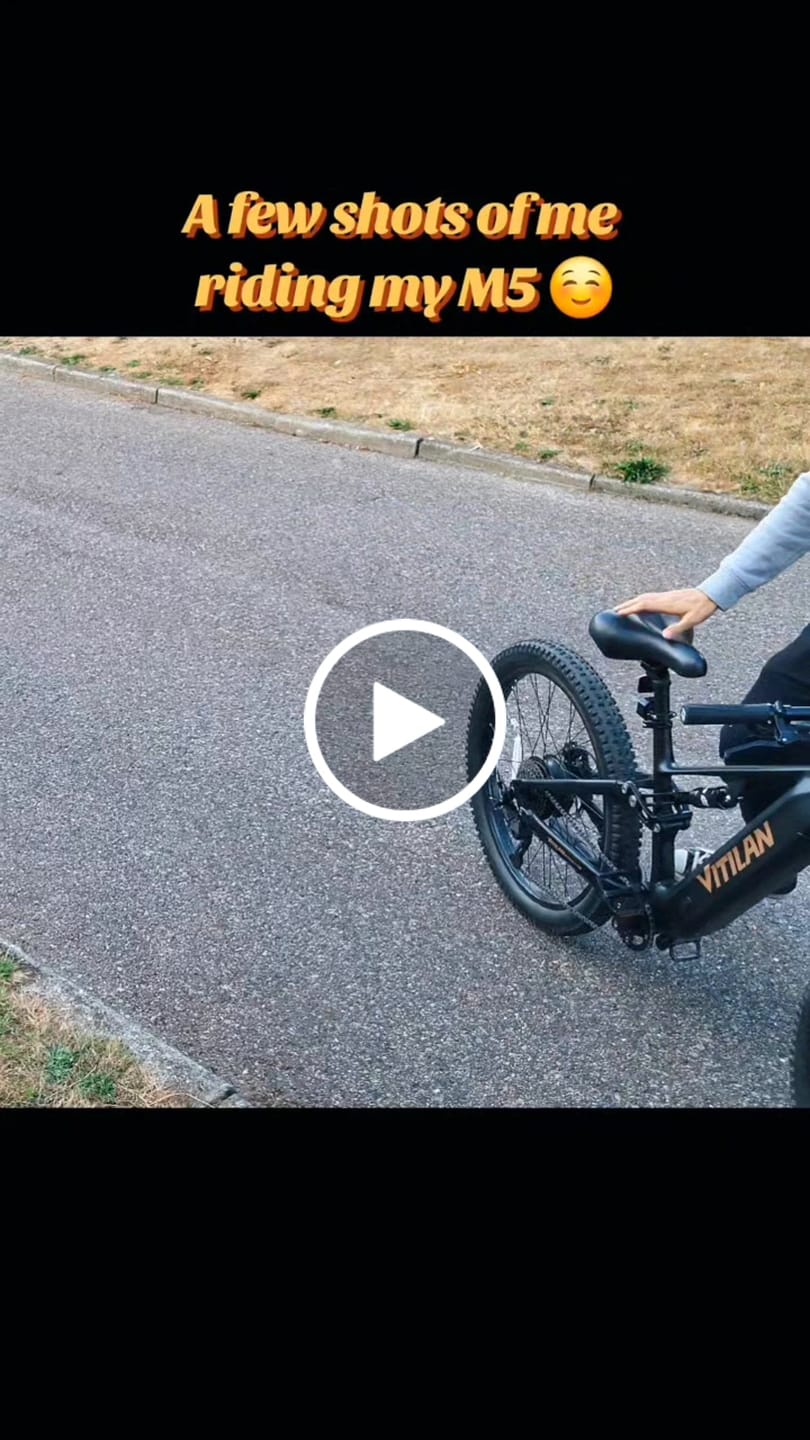 Customer video review of M5 Full Suspension All-Terrain Mountain E-bike