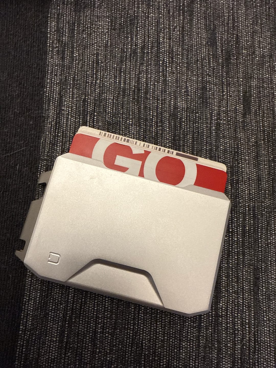 Customer photo review of SK1 Slide Kick Wallet