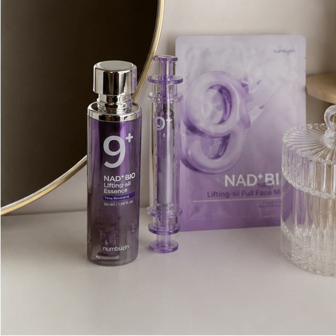 Customer photo review of ערכת NAD9+ המלאה לסימני הגיל | סרום, אמפולת עיניים ו-4 מסכות ליפטינג