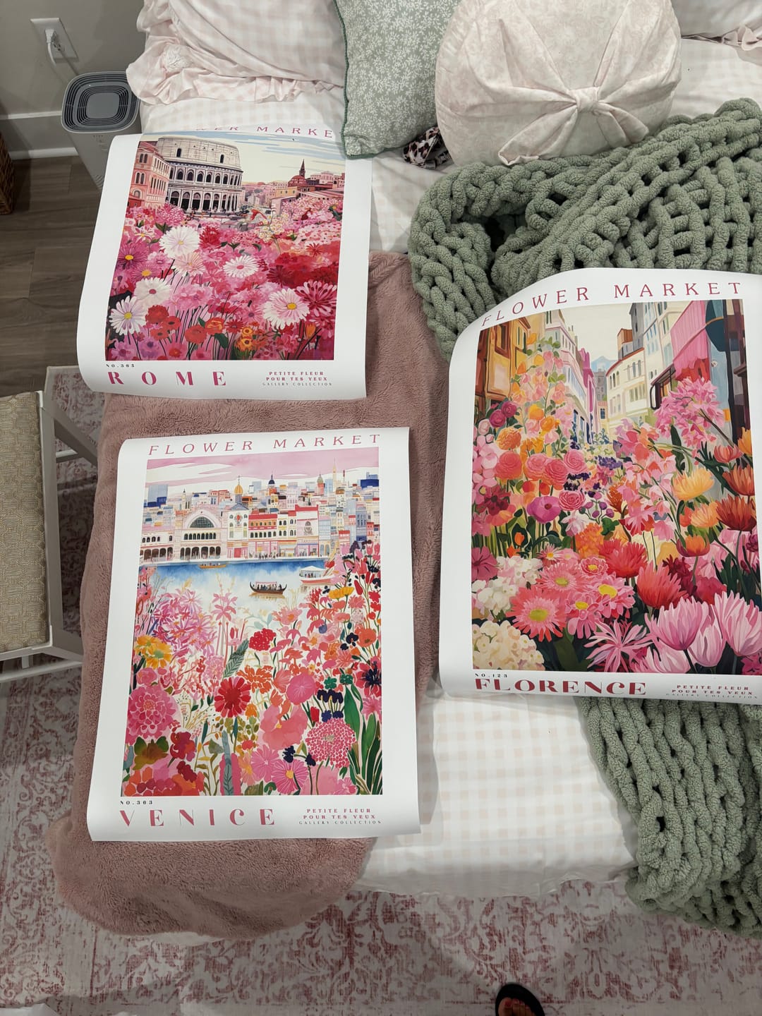 Customer photo review of Venice Flower Poster