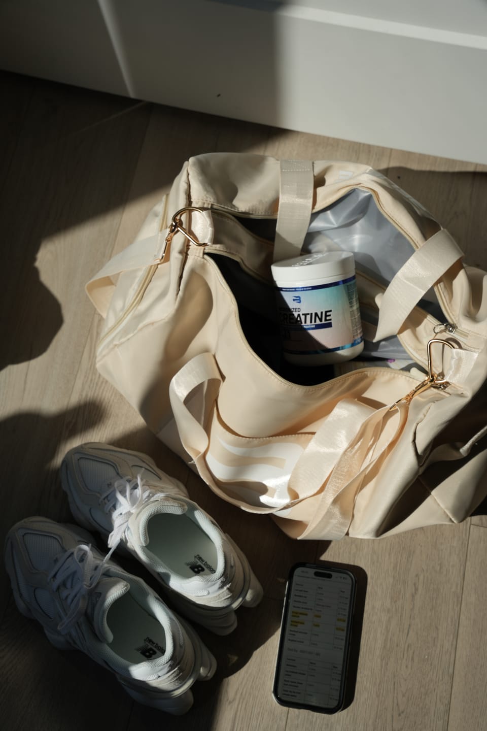 Customer photo review of Believe Gym Bag