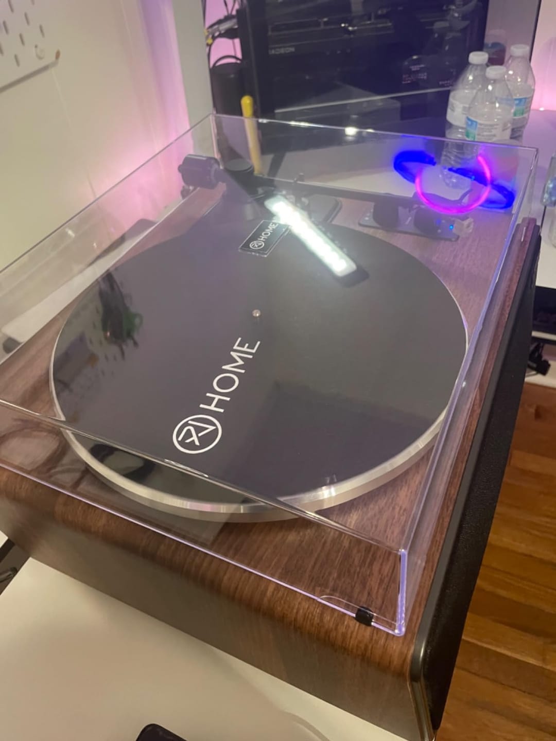Customer photo review of XJ-H01 All-in-One Vinyl Turntable with Bluetooth & USB Recording