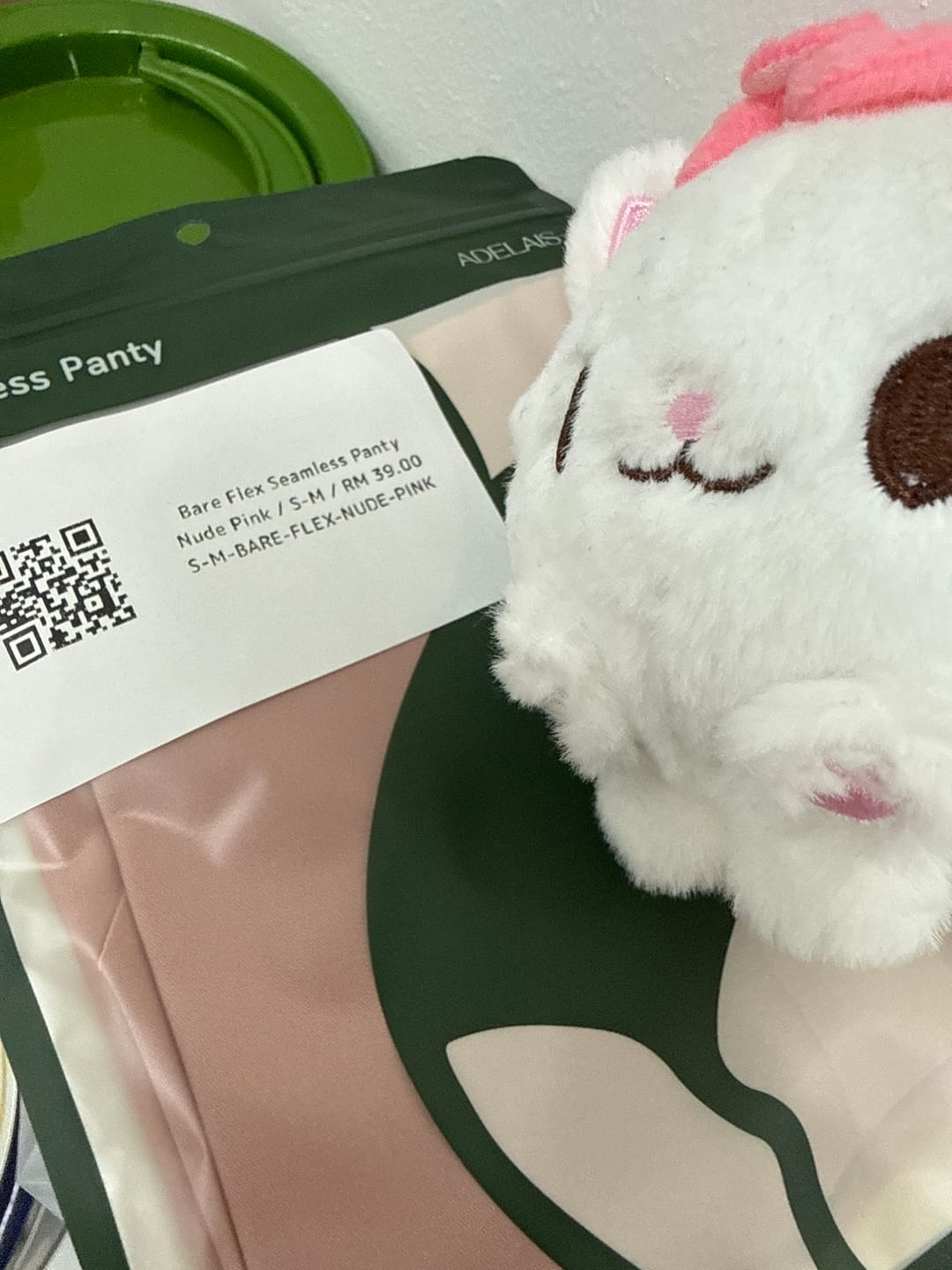Customer photo review of Bare Flex Seamless Panty In Nude Pink