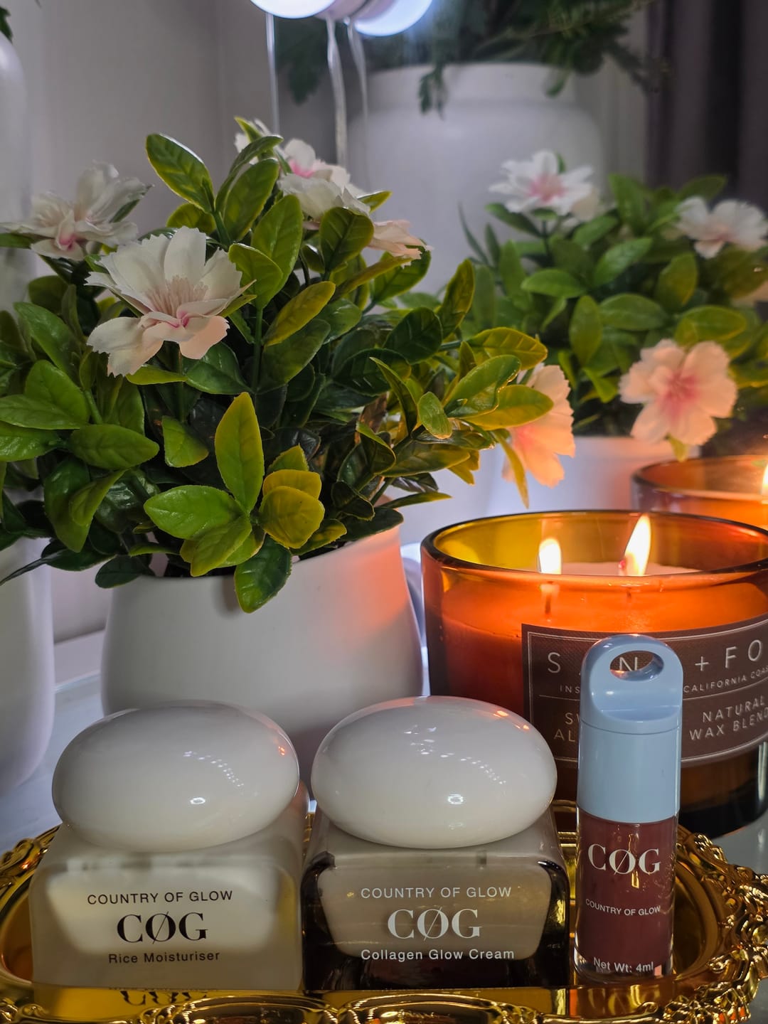 Customer photo review of Glow Renewal Duo