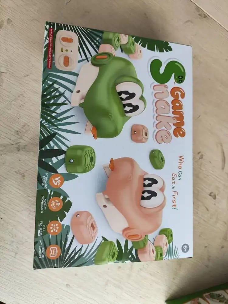 Customer photo review of RC Hungry Snake Battle Game Toy