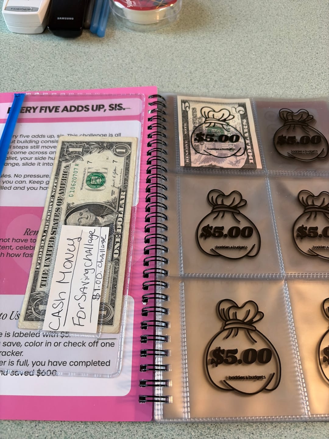 Customer photo review of I've Got $5 On It | $5 Savings Book