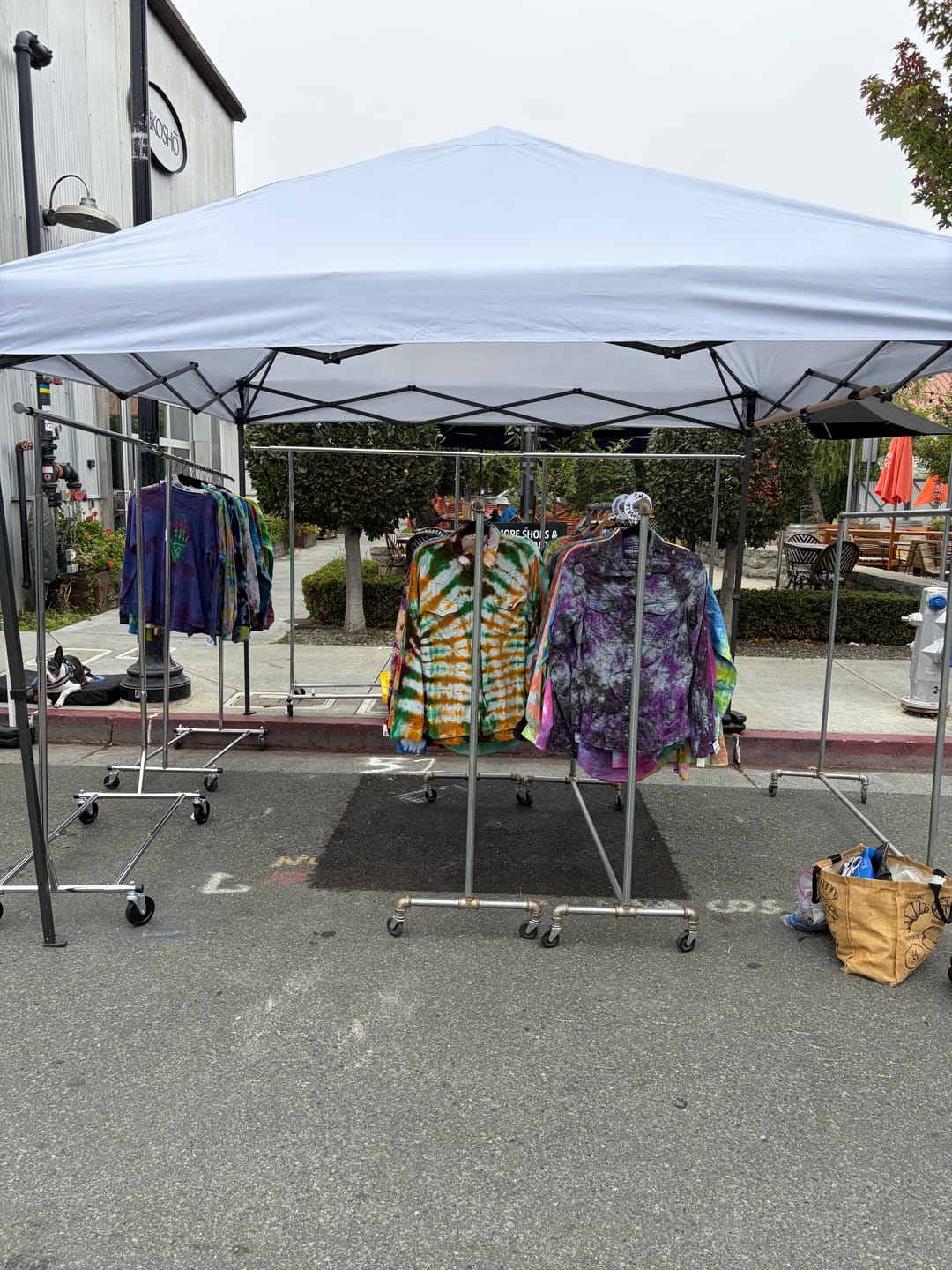 Customer photo review of 8x8/10x10 Replacement Pop Up Canopy Top for Durable Pop-up Canopy