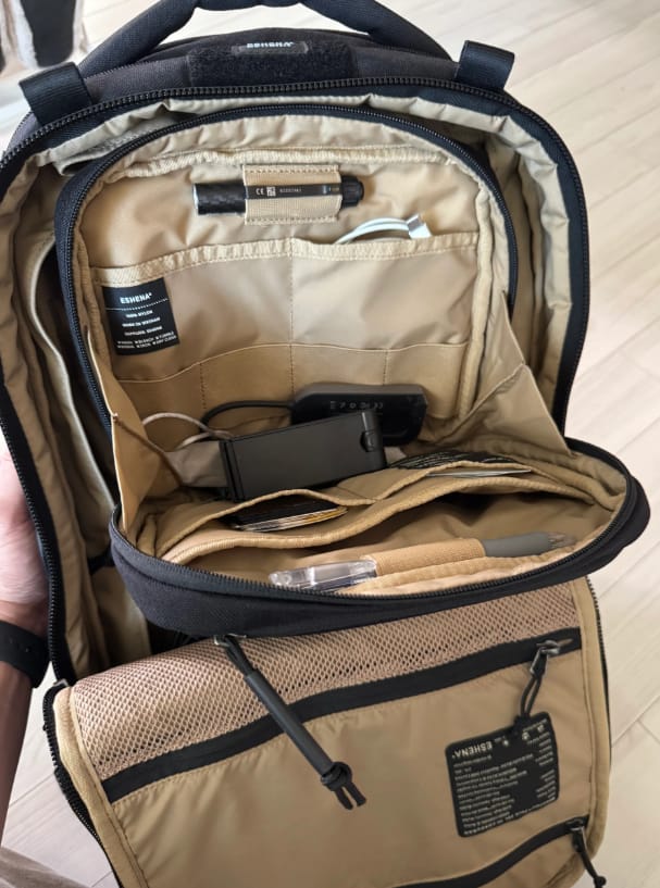Customer photo review of CarryPanel™ Pouch 1000D Cordura® BK