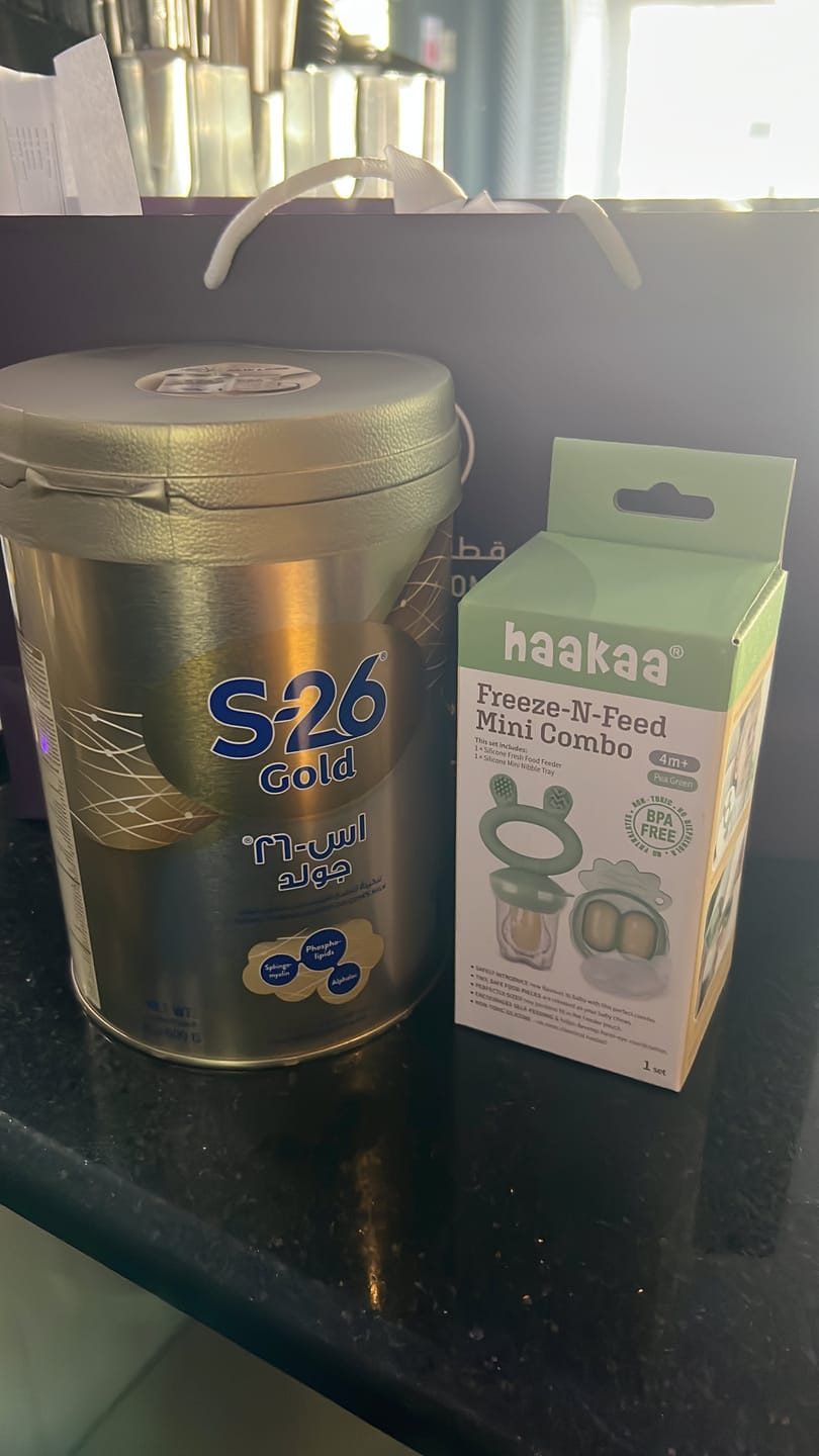 Customer photo review of S-26 Gold Stage 1 Starter Infant Formula for Babies (0-6Months, 800g)