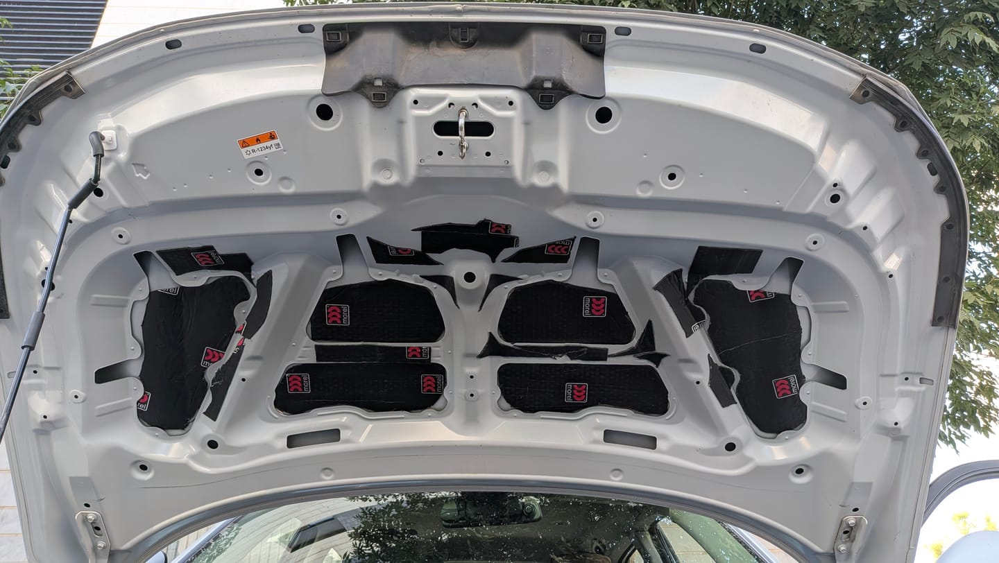 Customer photo review of ערכת בידוד אקוסטי Morel ACUDAMP MAT-221.10 – 10 יחידות