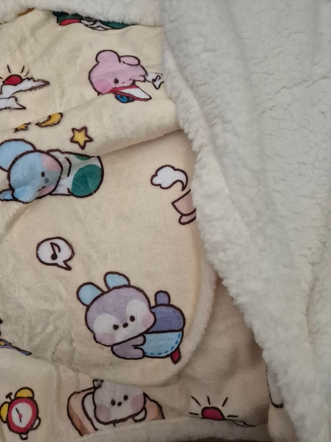 Customer photo review of BT21 - MININI BLANKET EVERYDAY