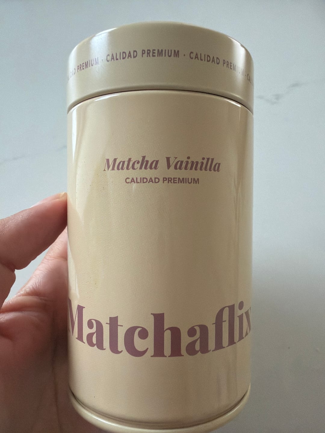 Customer photo review of Té Matcha Vainilla Premium