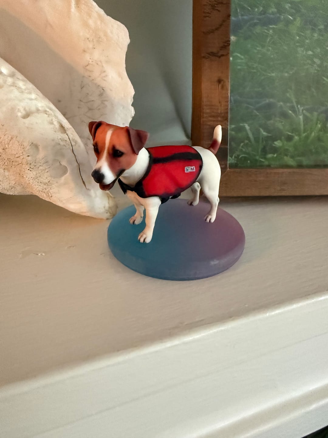 Customer photo review of Personalized Pet 3D Figurine from Photo