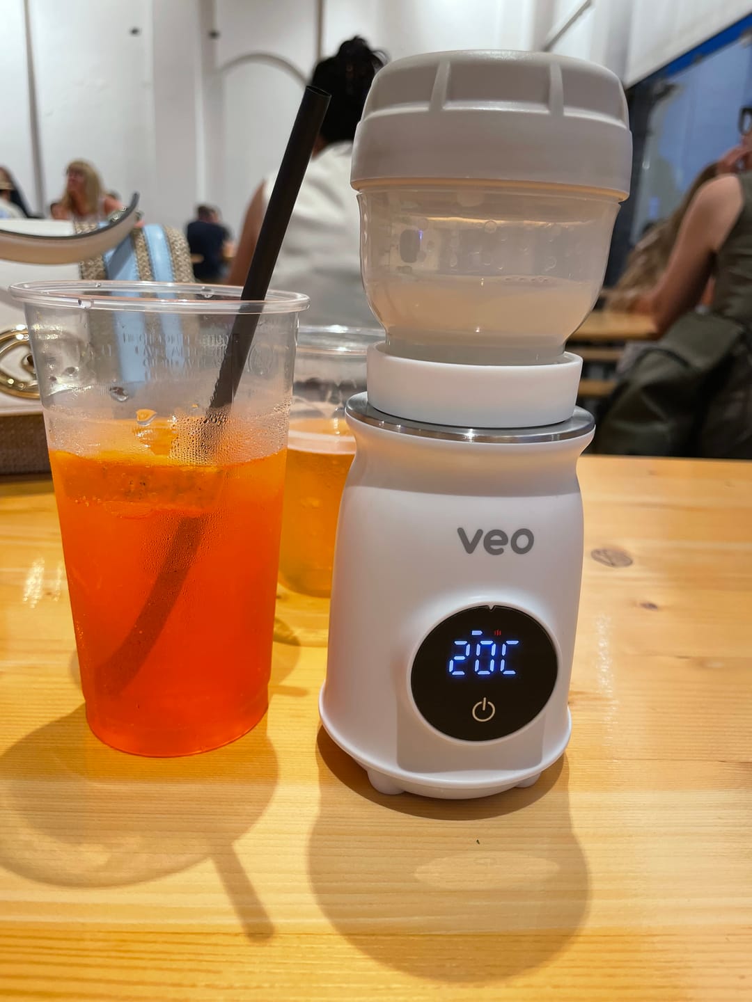 Customer photo review of VEO - Il primo scalda biberon portatile a batteria