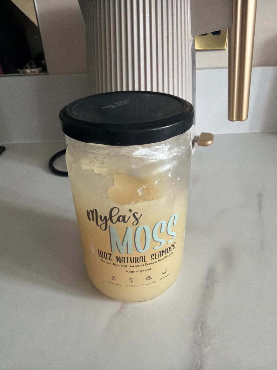 Customer photo review of Seamoss Gel