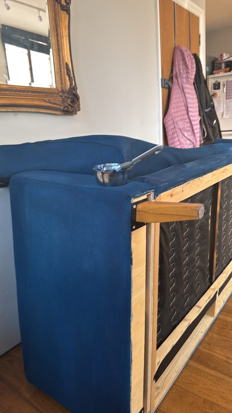 Customer photo review of Fabric Paint -- Blue