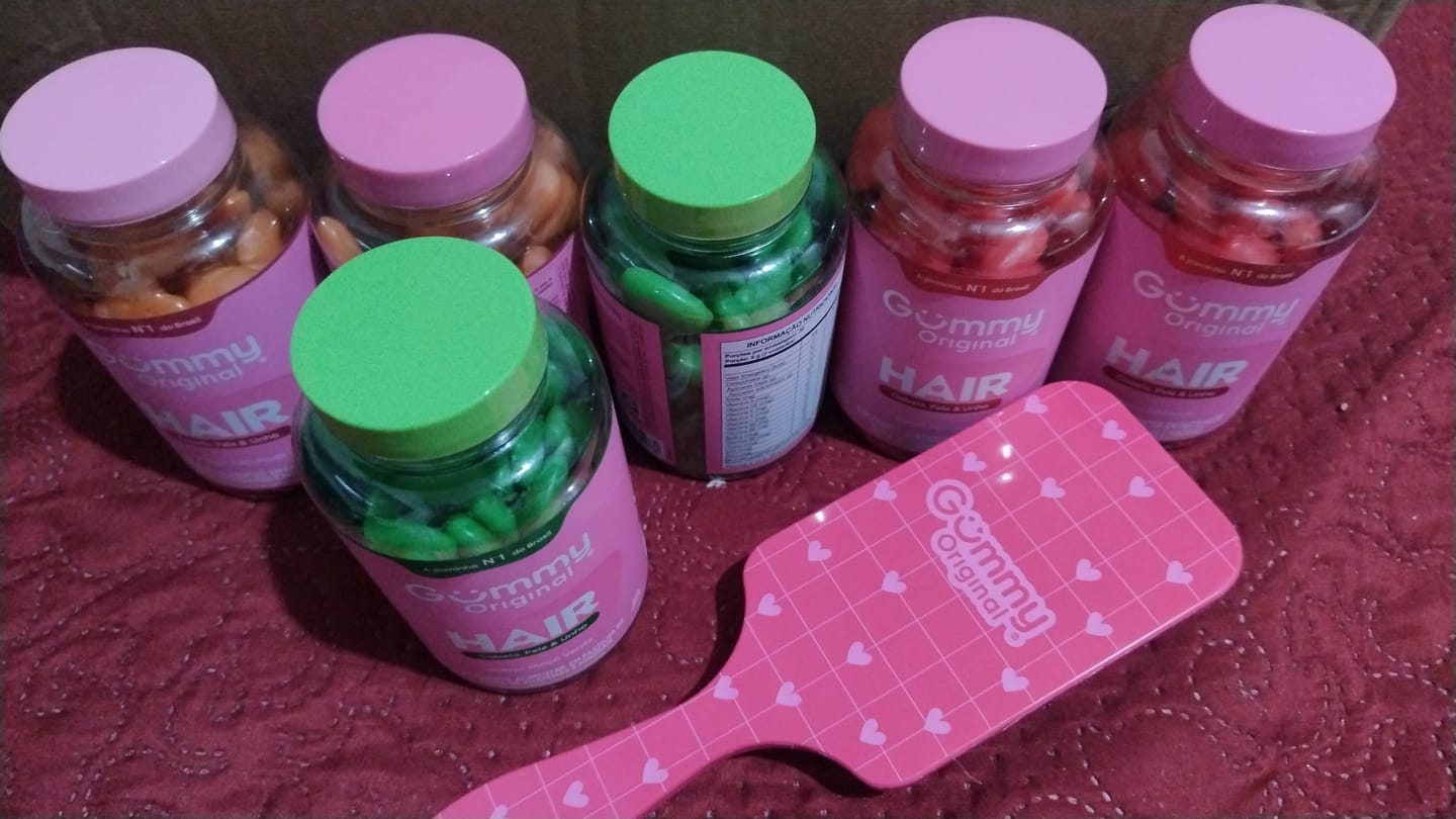 Customer photo review of 6 Gummy® Hair - 180g