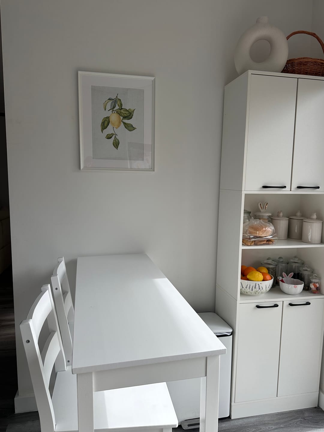 Customer photo review of Lemons on Linen I Art Print