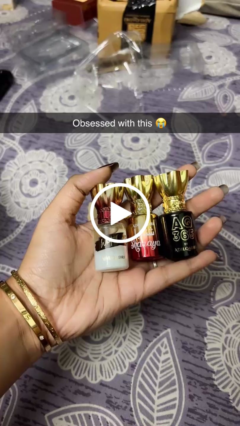 Customer video review of AQ 365 Luxury Attar Perfume