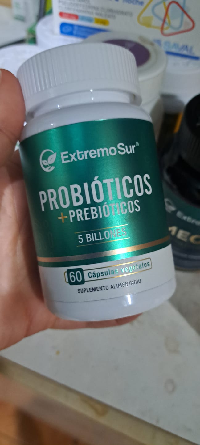 Customer photo review of Probióticos + prebióticos