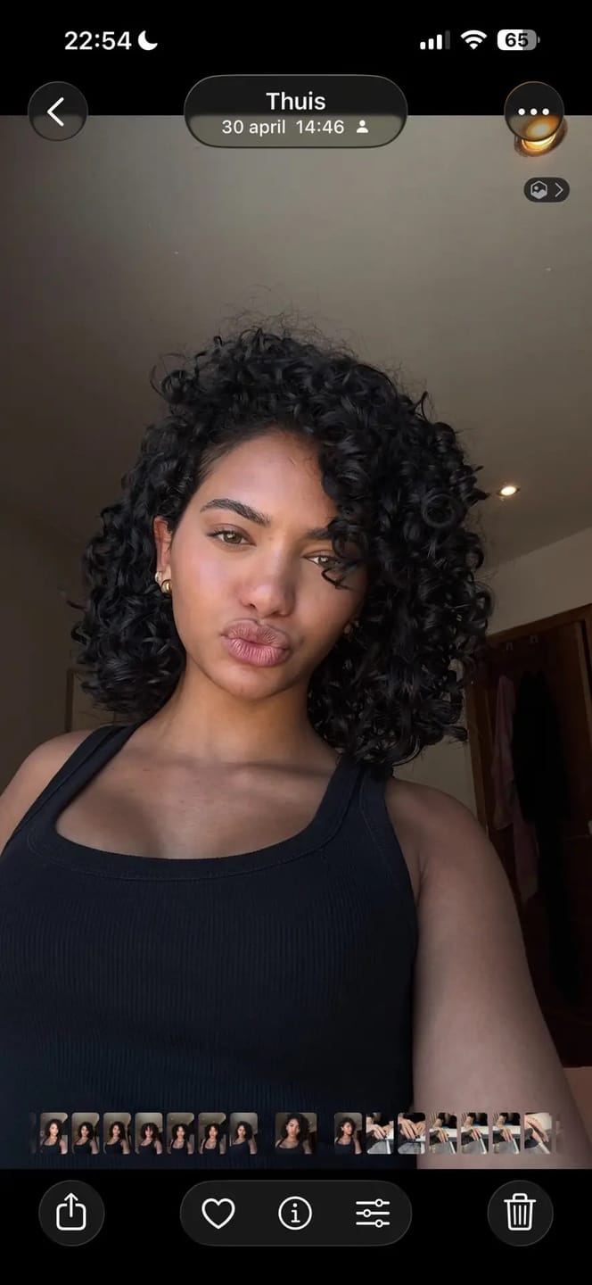 Customer photo review of RICE WATER HAIR MASK