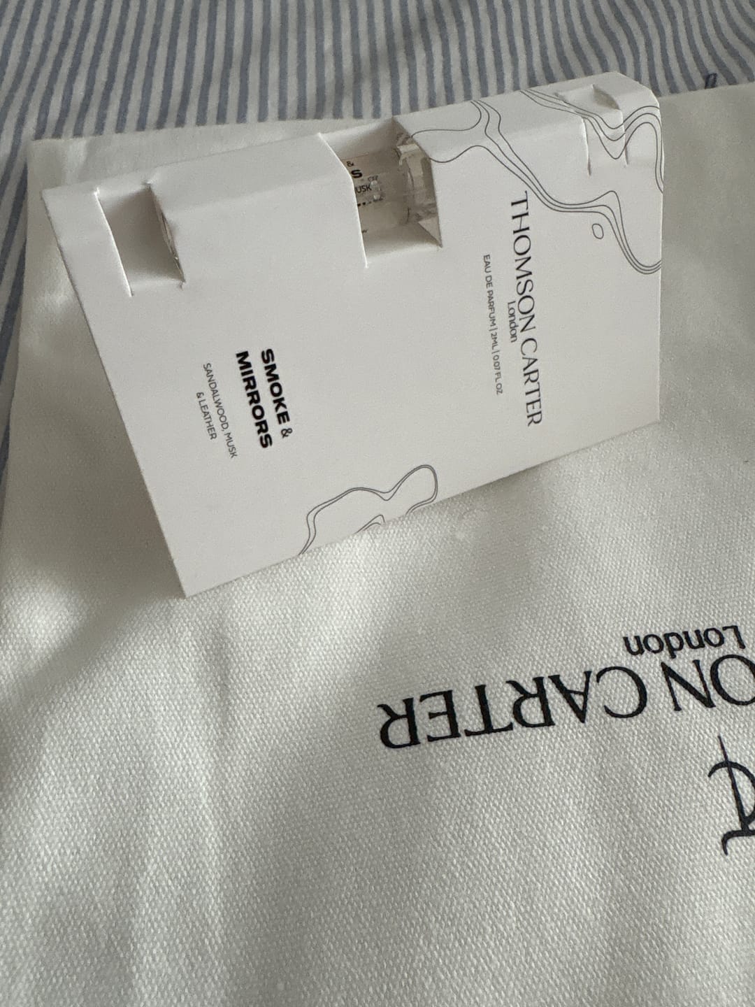 Customer photo review of Smoke & Mirrors | Eau de Parfum | 2ml