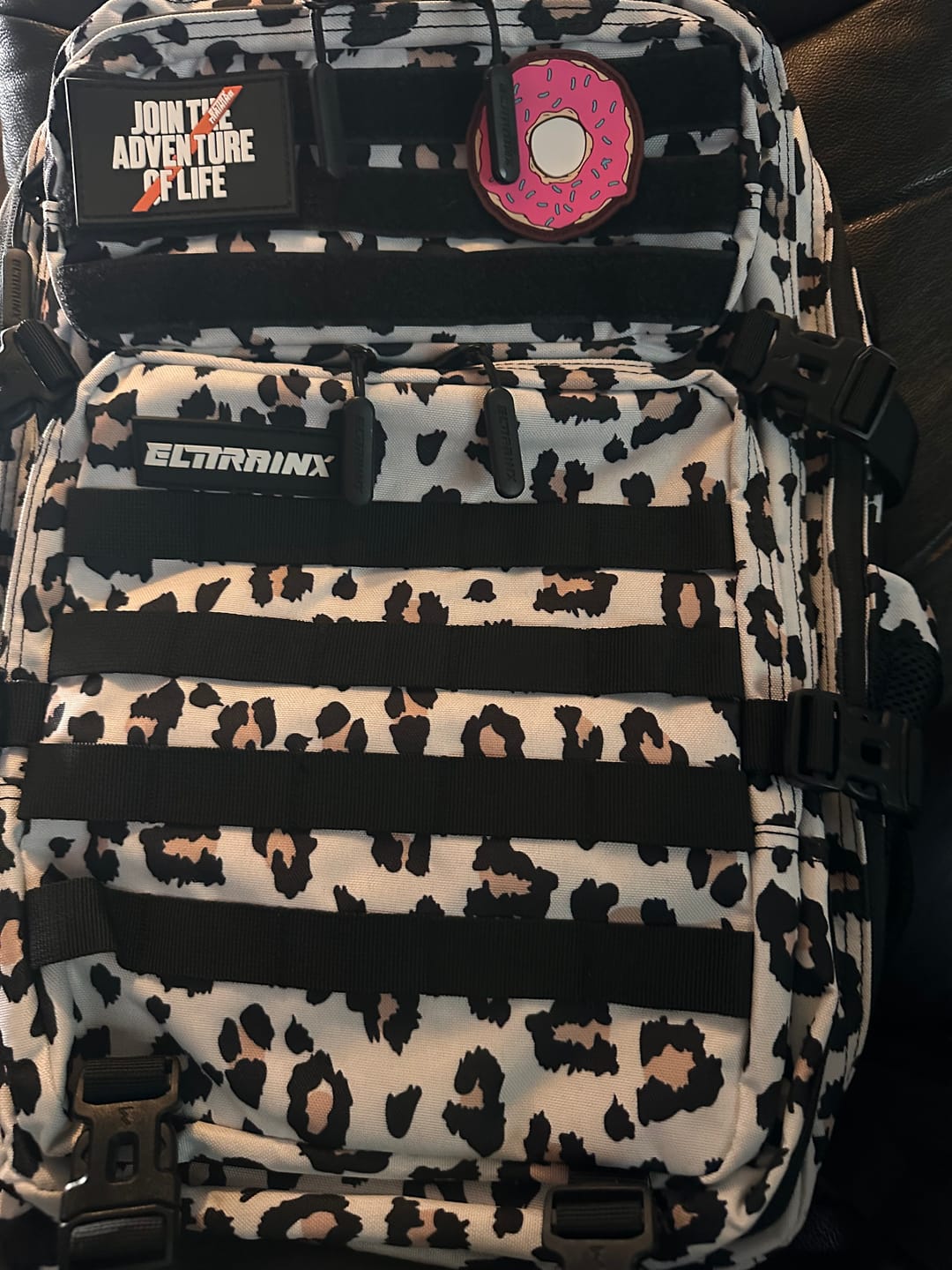 Customer photo review of Mochila Táctica V2 45L Azul Marino