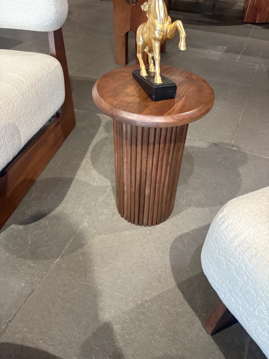 Customer photo review of Le Roi Wooden Side Table