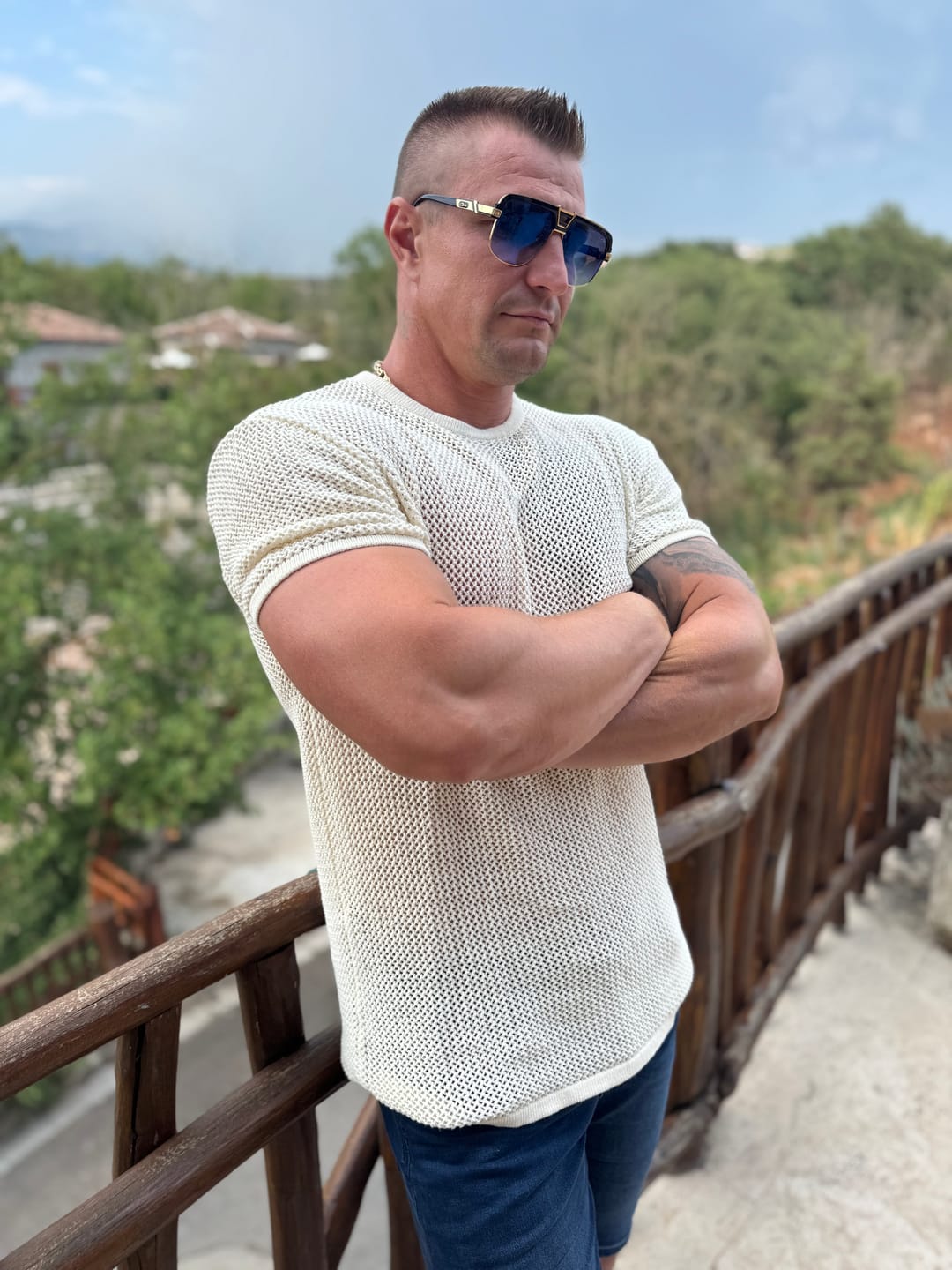 Customer photo review of 4324 - Beach Club Knit Tees