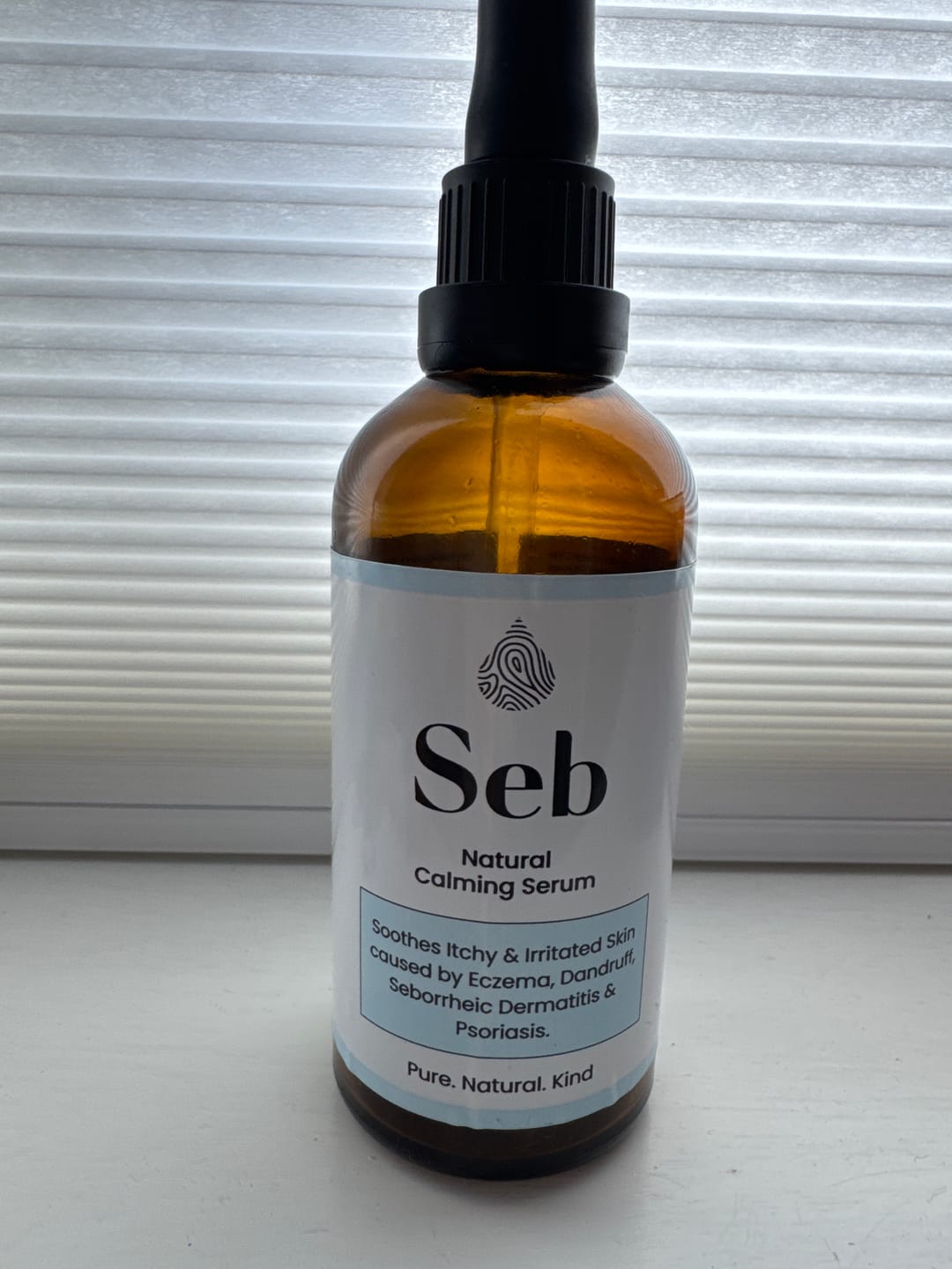 Customer photo review of Seb Natural Calming Serum